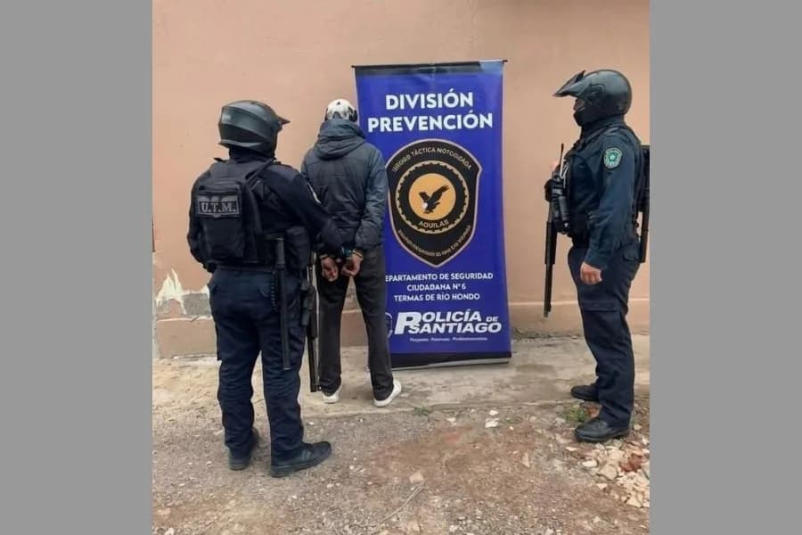 Un joven intentó huir de la Policía en Las Termas y terminó detenido al descubrirse que tenía pedido de captura nacional