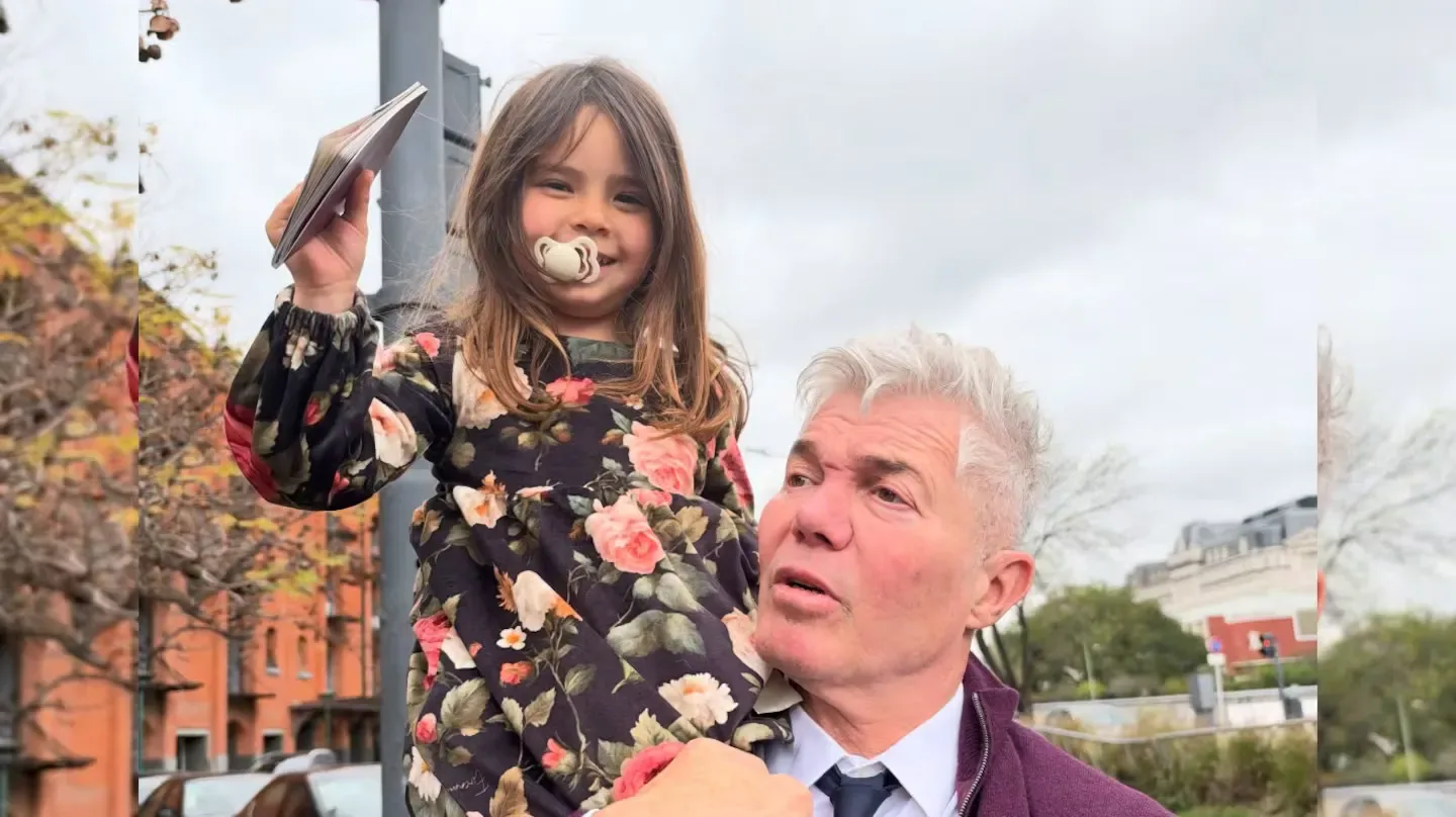 La hija de Barby Franco y Fernando Burlando obtuvo la ciudadanía italiana tras varios años de trámites