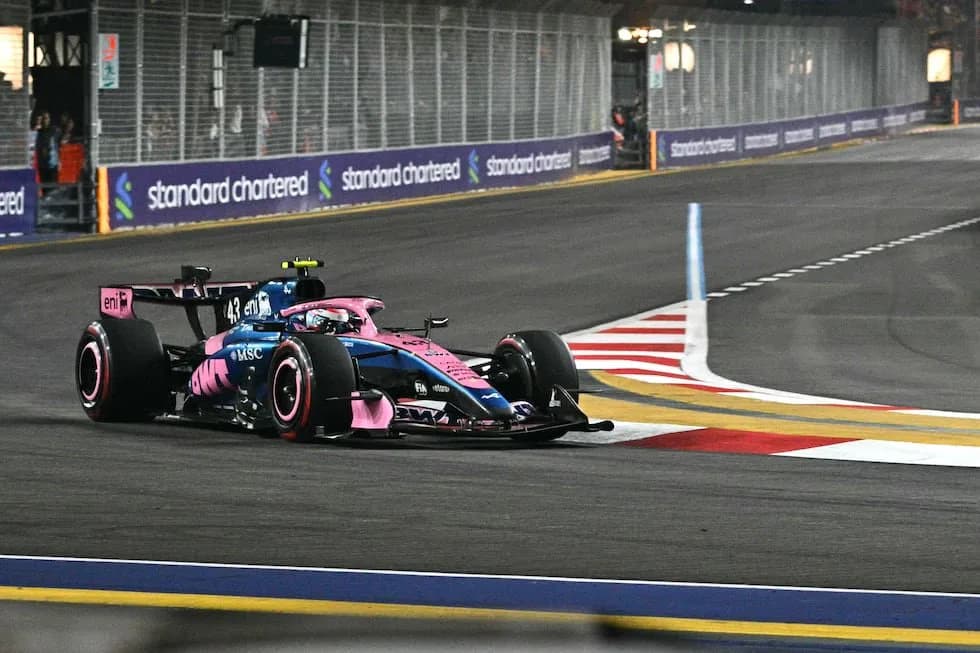 Fórmula 1 en vivo: Colapinto corre en Singapur después de abandonar la Sprint