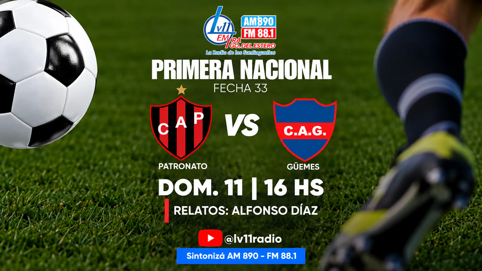 El Gaucho se juega su futuro en la Primera Nacional: seguí el partido por LV11