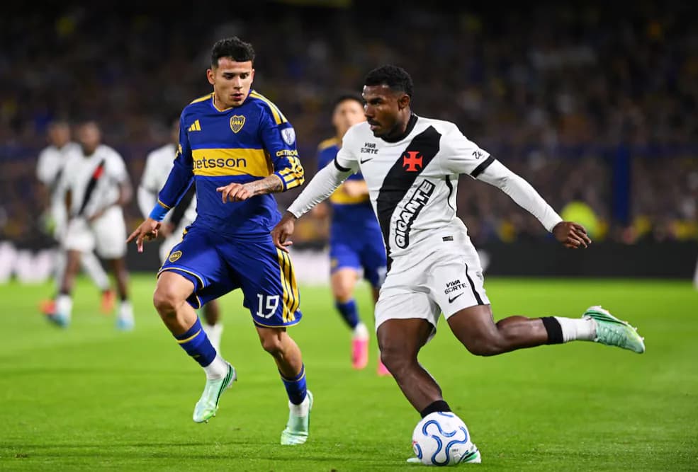 Boca cayó 1-0 ante Vasco da Gama en La Bombonera por la semifinal de la Copa Sudamericana