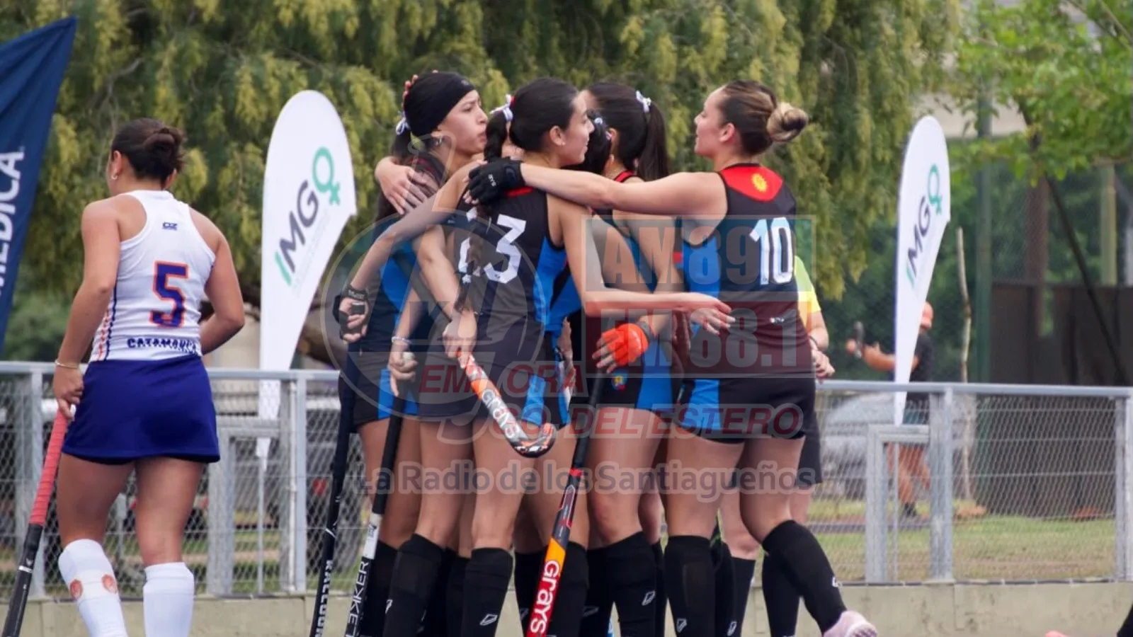 Debut a puro festejo: el seleccionado mayor de la Federación Santiagueña de Hockey goleó 4 a 1 a Catamarca en el Argentino de Ascenso