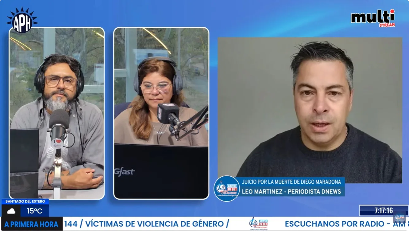 Juicio por Maradona | Leo Martínez contó en LV11 los detalles de una jornada decisiva