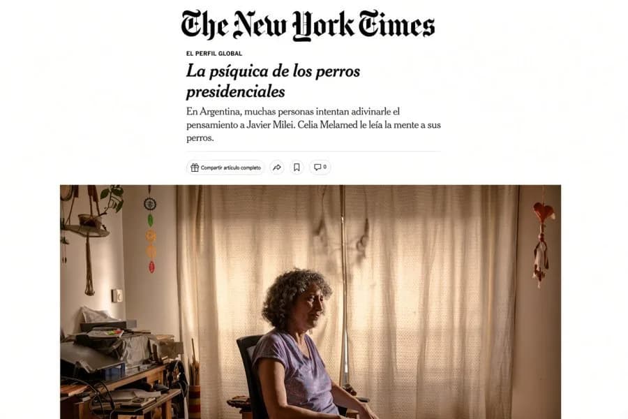 La médium que ayudaba a Milei a hablar con Conan rompió el silencio y reveló el papel de Karina