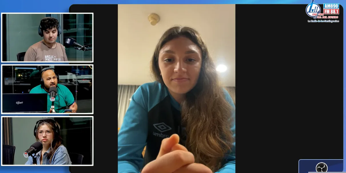 Orgullo santiagueño: Constanza Fulco brilla con Belgrano en la Copa Libertadores y habló en Radio LV11