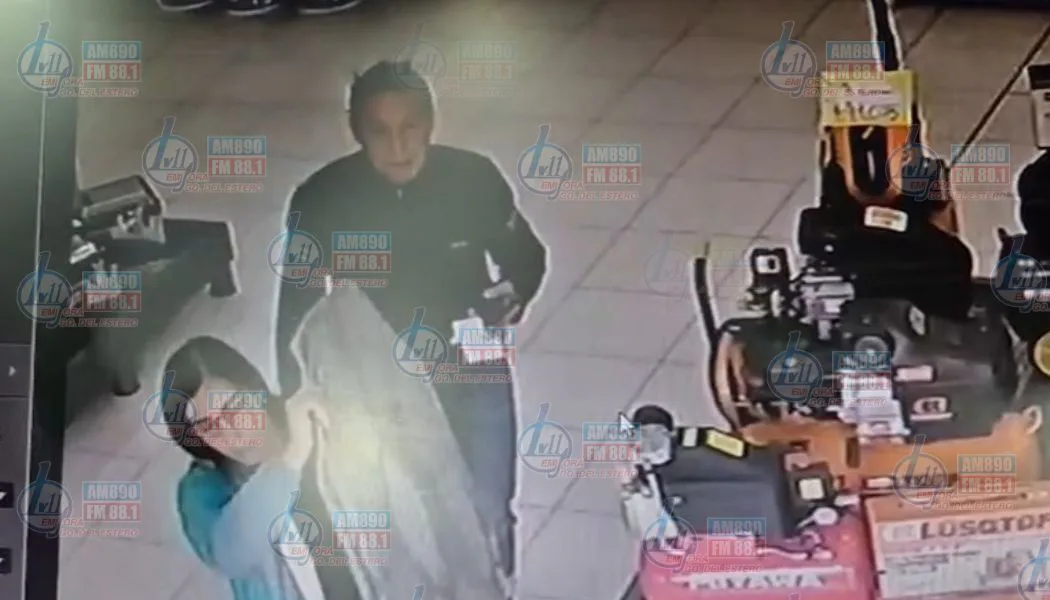 Exclusivo | Mariano Páez, señalado por el robo de $1,5 millones en un comercio: las cámaras de seguridad registraron sus movimientos