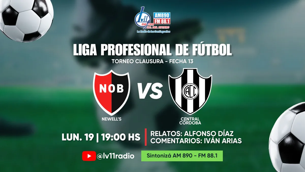 Central Córdoba quiere volver al triunfo ante Newell's: seguí el partido por LV11