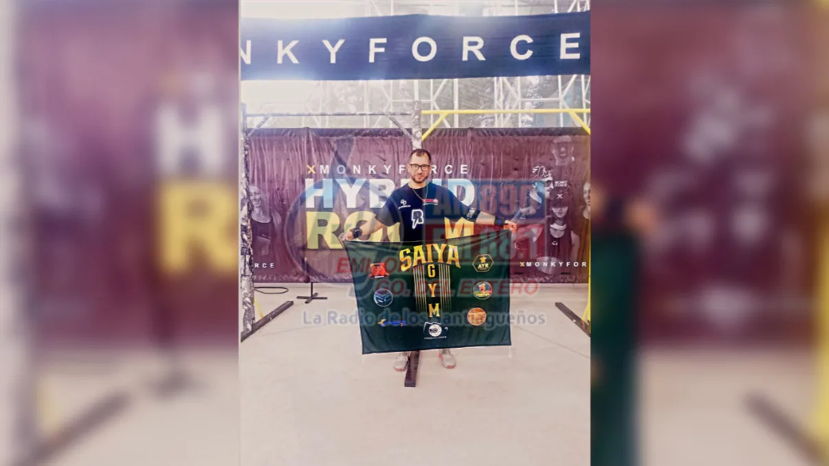 El atleta Luis Arévalo dejó a Santiago en lo más alto en la 3ª edición del Raptor Fitness Festival en Córdoba