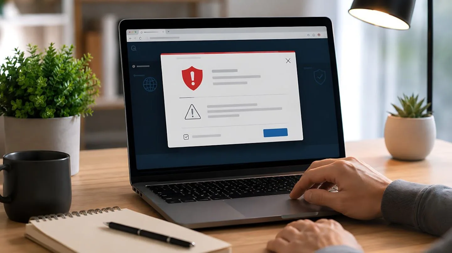 La nueva estafa digital que imita tu navegador y puede robarte las contraseñas sin que lo notes