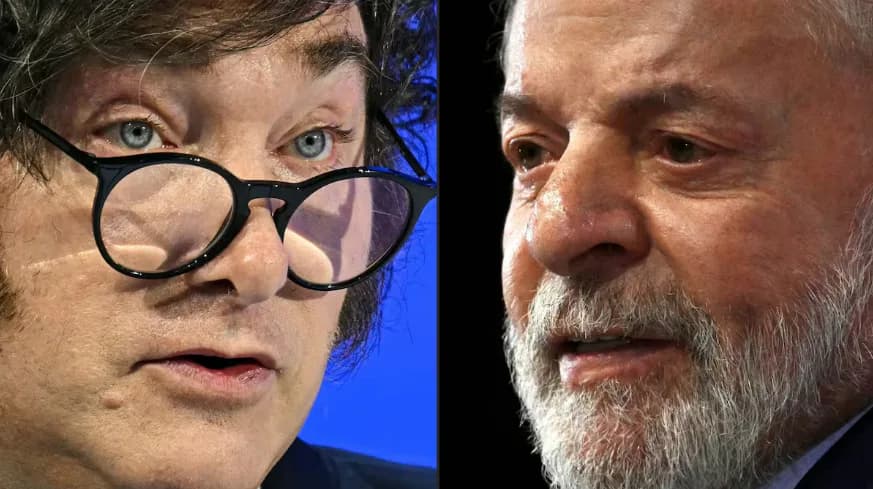 Brasil calificó de "antidemocráticos" los ataques de Javier Milei contra Lula da Silva