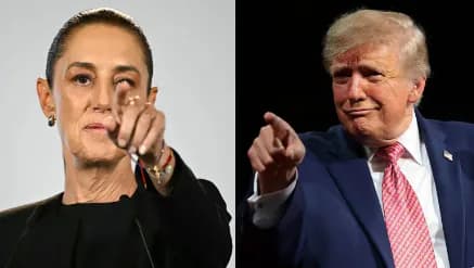 Sheinbaum y Trump aseguraron que México y Estados Unidos están "muy cerca" de alcanzar un acuerdo comercial