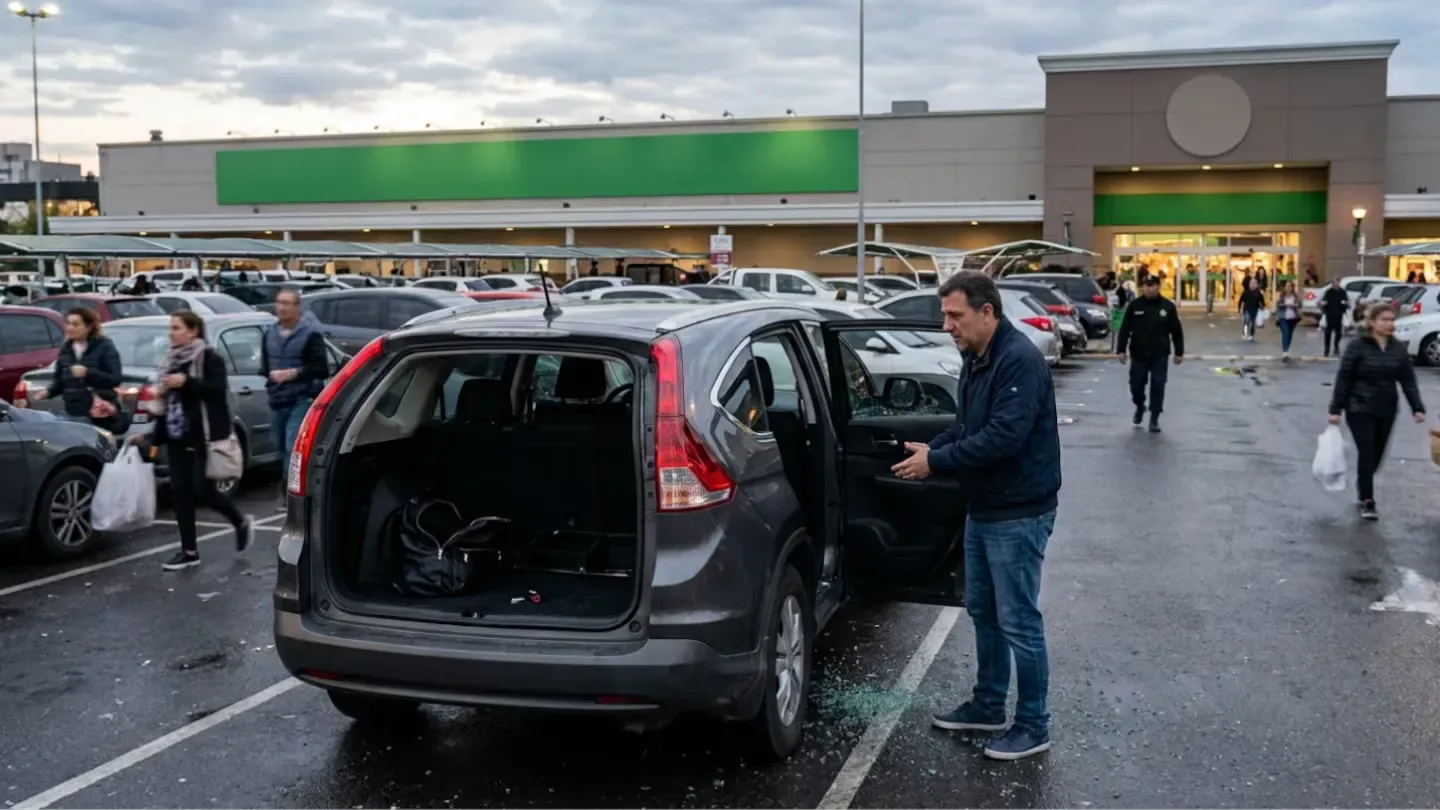 Condenaron a un supermercado a indemnizar con $4.500.000 a un cliente que sufrió un robo en el estacionamiento