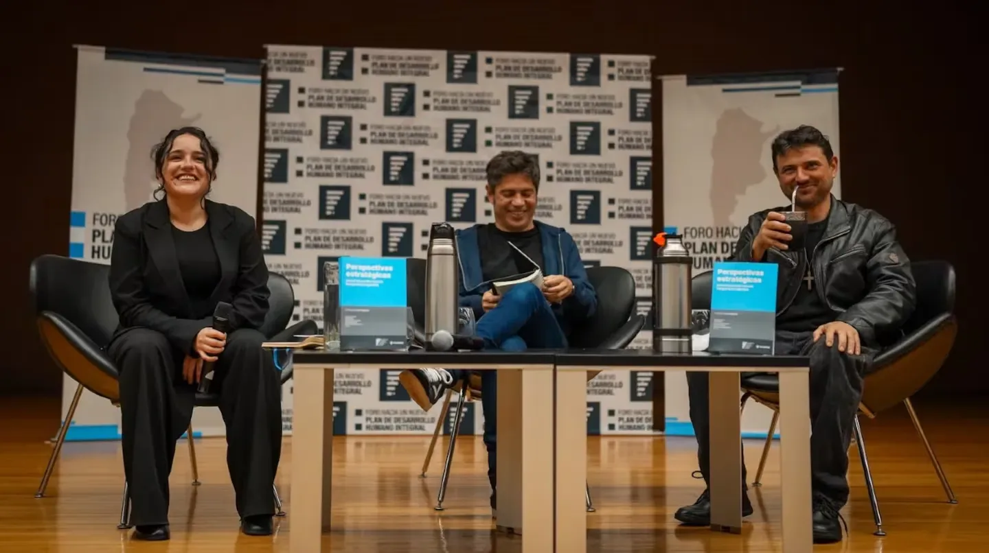 Axel Kicillof compartió un acto con Juan Grabois en la UBA y suma apoyos para su proyecto político