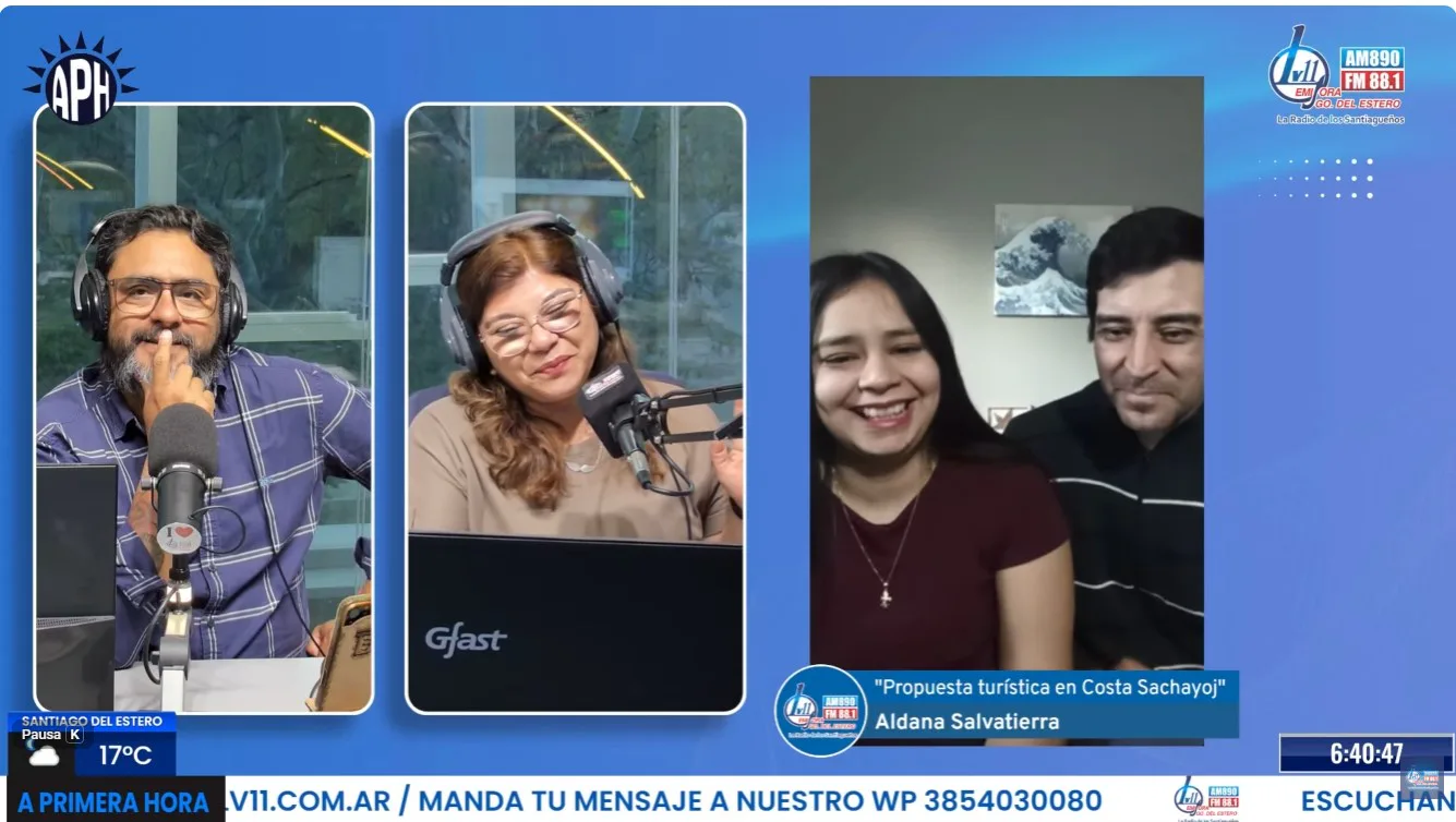 “Queremos contar el ser santiagueño”: Aldana Salvatierra presentó una experiencia única
