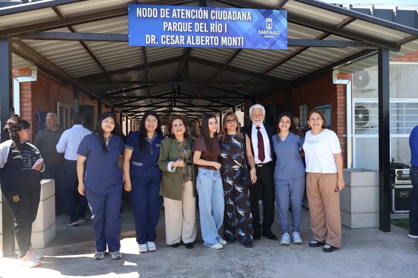 Emotivo homenaje al Dr. César Monti: un Nodo de Atención Ciudadana lleva su nombre