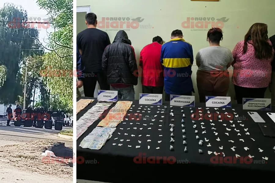 Cuatro allanamientos antidroga en la Capital dejaron seis detenidos y el secuestro de cocaína, marihuana y más de $4 millones