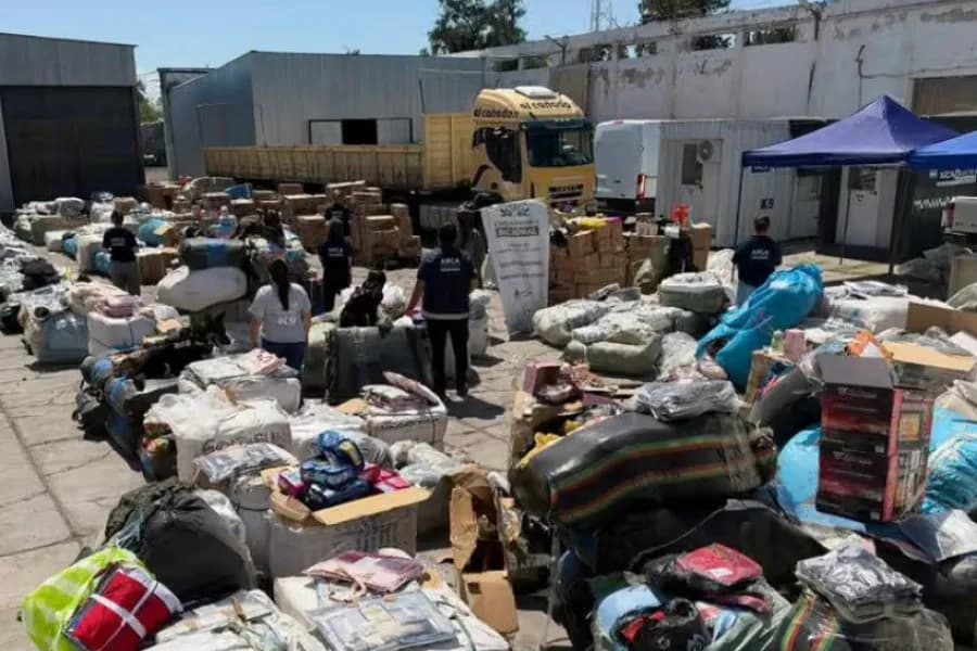 Secuestraron un cargamento de contrabando valuado en 800 millones de pesos sobre la Ruta Nacional 34