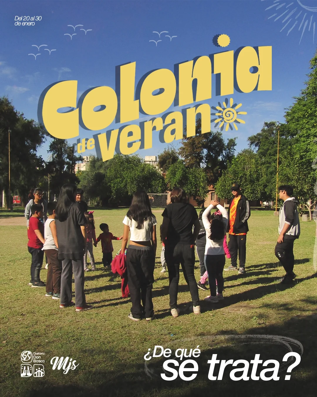 Gratuita y para todos: vuelve la colonia de vacaciones del Don Bosco