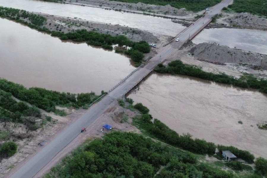 Preocupación en Salavina por la crecida de los ríos: refuerzan el monitoreo y piden precaución