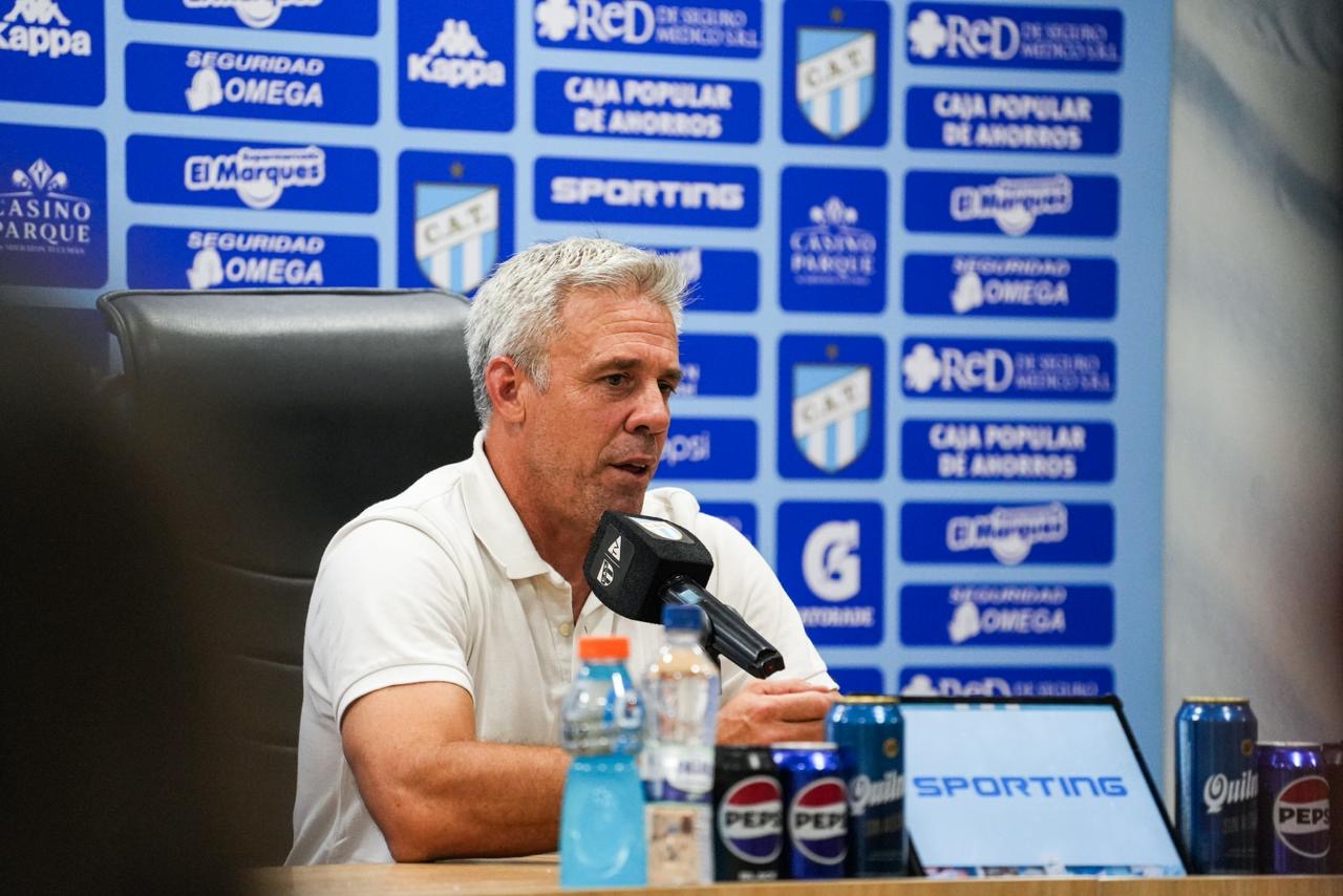 Pusineri valoró el punto en Tucumán y habló de un Central Córdoba en plena construcción