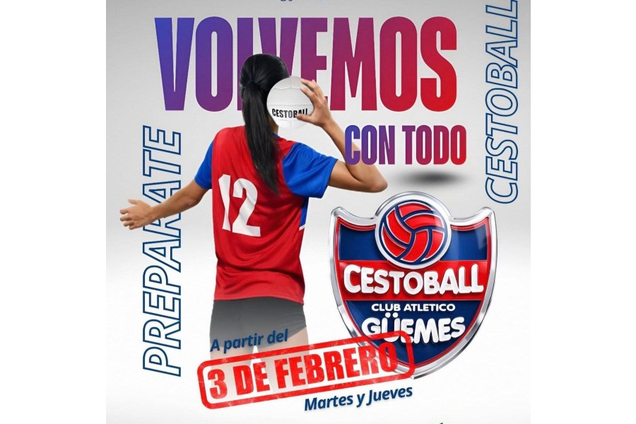 Güemes impulsa el cestoball y abre la convocatoria 2026