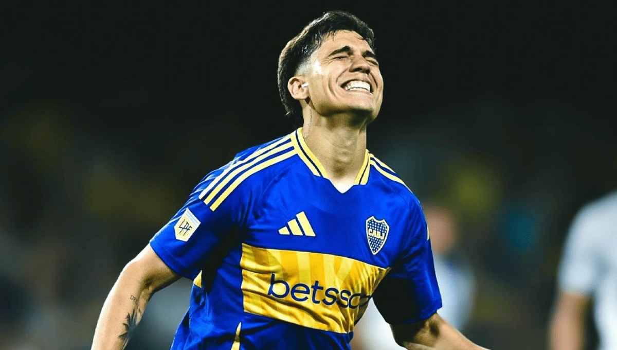 El "Changuito" Zeballos, baja sensible: sufre una lesión muscular y estará varias semanas fuera en Boca