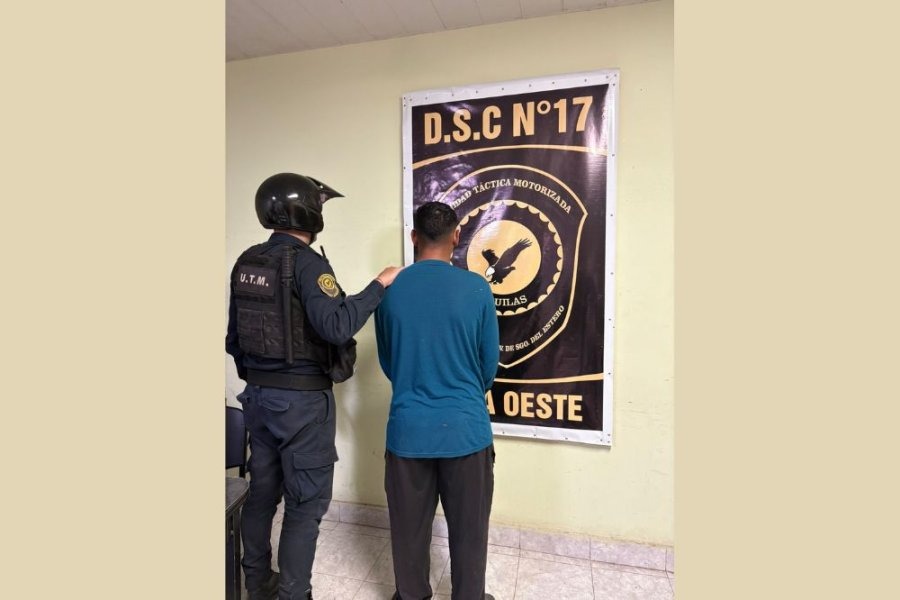 Activó el botón antipánico y la policía atrapó a su ex en el Bº General Paz