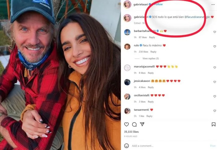 Facundo Arana y Gabriela Sari: ¿amistad o algo más?