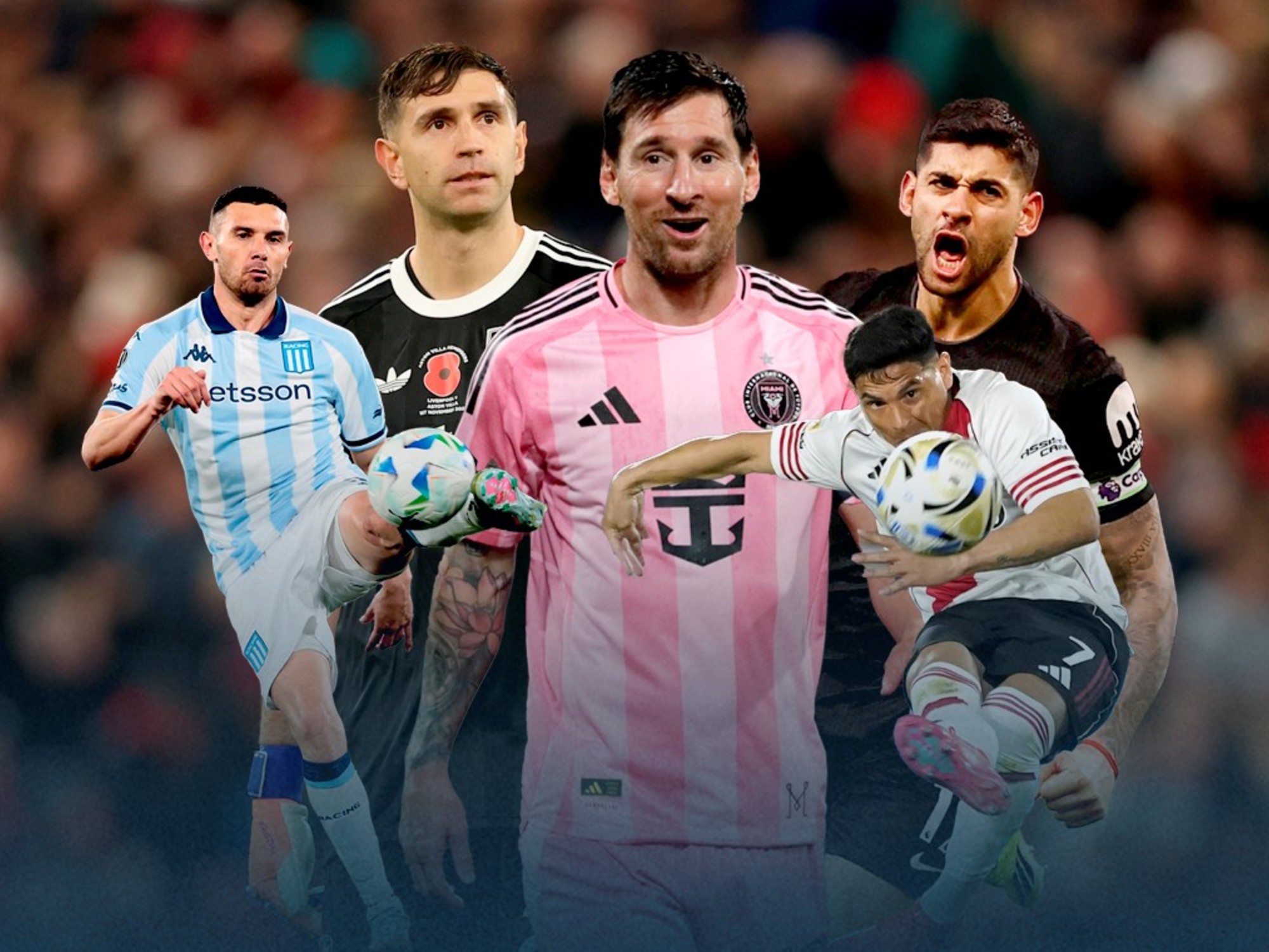 Se viene un súper sábado de fútbol: River, Racing, Messi y más