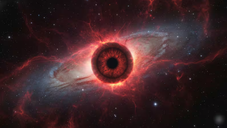 El hallazgo del siglo: la NASA encontró un ojo de sangre en medio del Universo y mostró las fotos