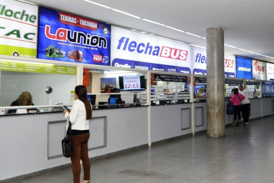 Empresario de micros: "Las ventas fueron buenas, pero antes viajaba más gente"