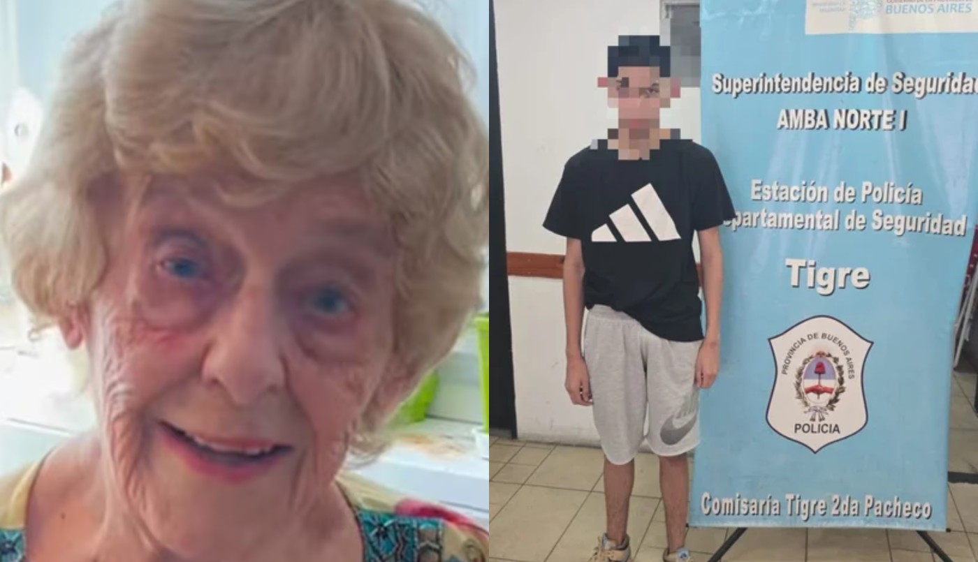 Detuvieron a un adolescente por el violento robo a la abuela influencer