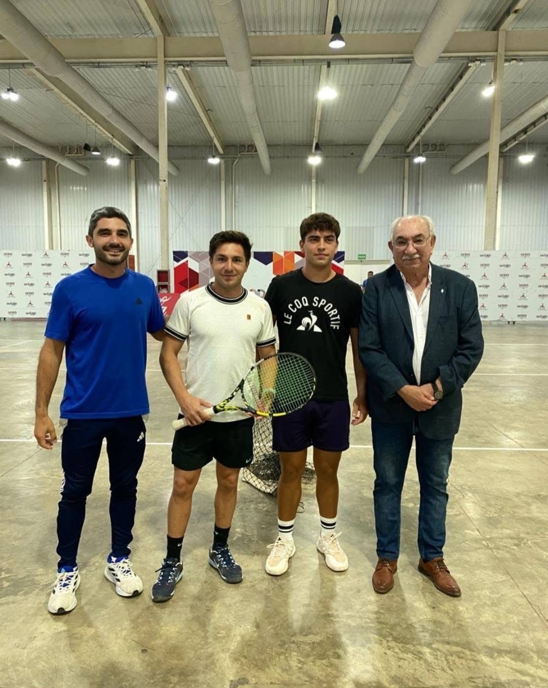 Dapello acompañó la “Copa Madre de Ciudades” en el Nodo Tecnológico