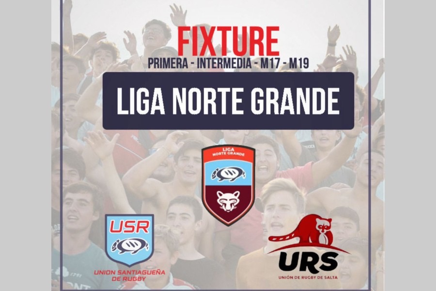La Liga Norte Grande de Rugby 2026 ya tiene fixture y fecha de inicio