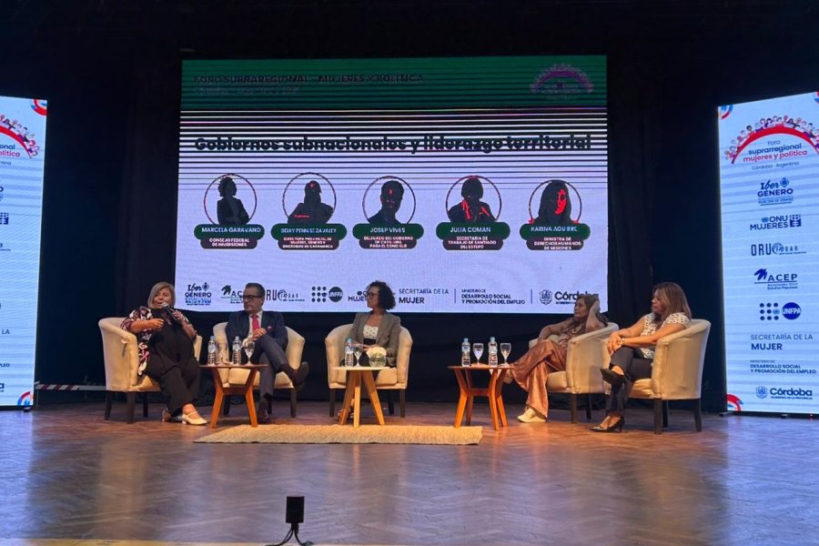 Julia Comán expuso en el Foro "Mujeres y Política" de Córdoba: "El federalismo con perspectiva de género es una práctica cotidiana"