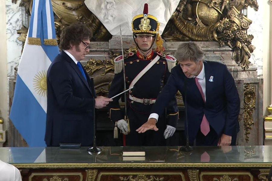 Juan Bautista Mahiques asumió como nuevo ministro de Justicia de la Nación