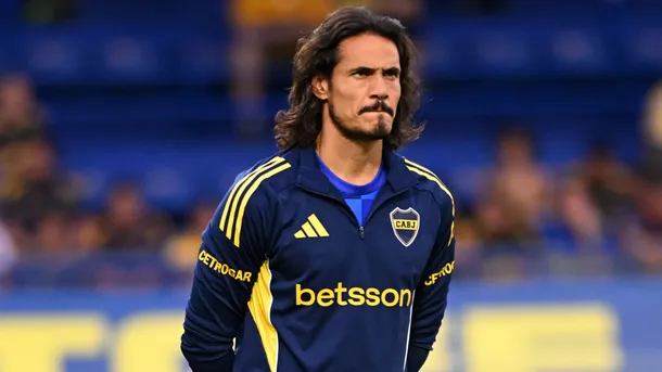 Incertidumbre en Boca por el futuro de Edinson Cavani