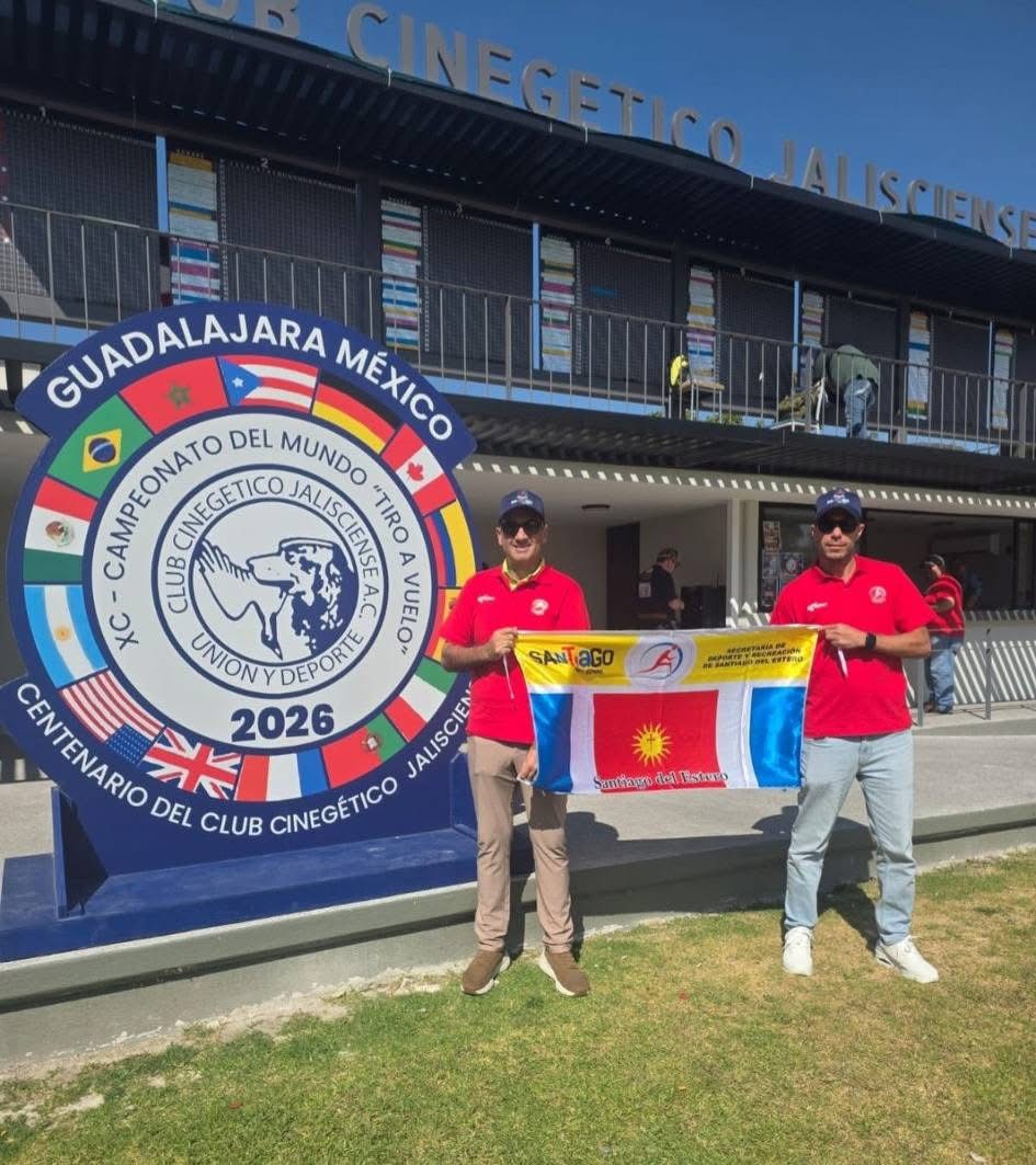 Dos santiagueños representan al país en el Mundial de Tiro al Vuelo en México