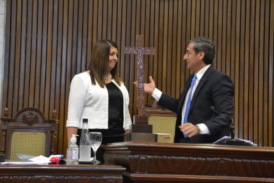 Anabella Ríos asumió como diputada