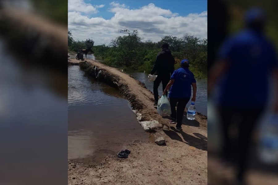 Convocan a centralizar donaciones para asistir a familias afectadas por inundaciones