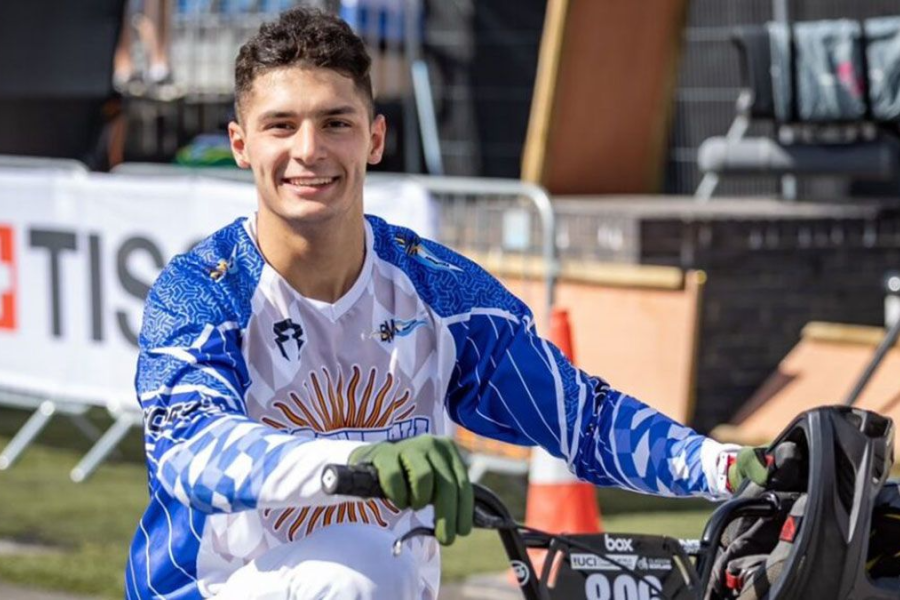Federico Capello ponderó la pista de BMX de Santiago como la mejor del país