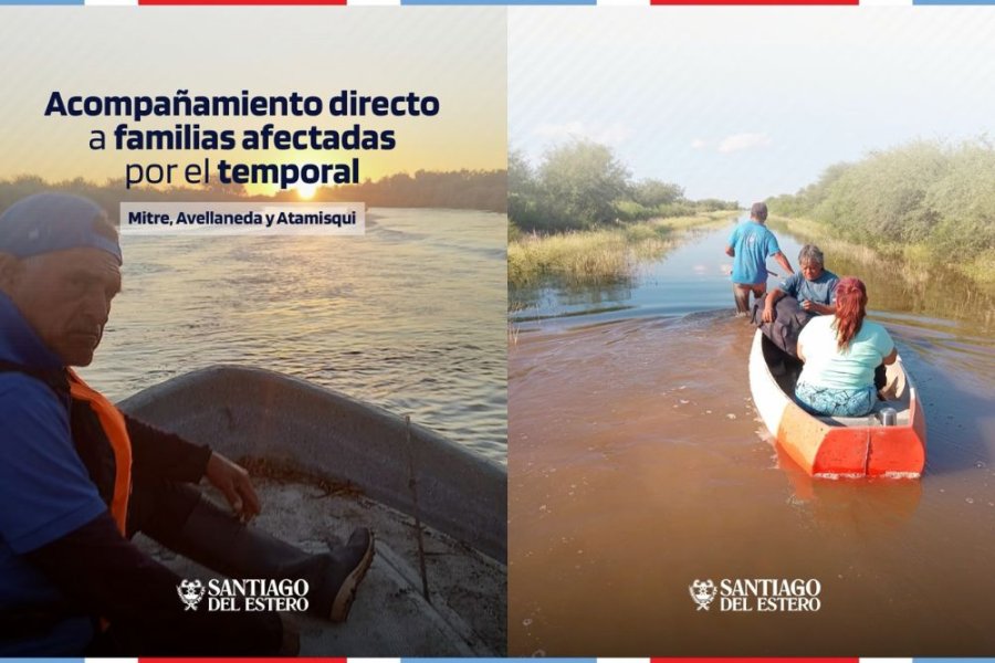 Continúa el fuerte operativo de asistencia del Gobierno en el interior provincial