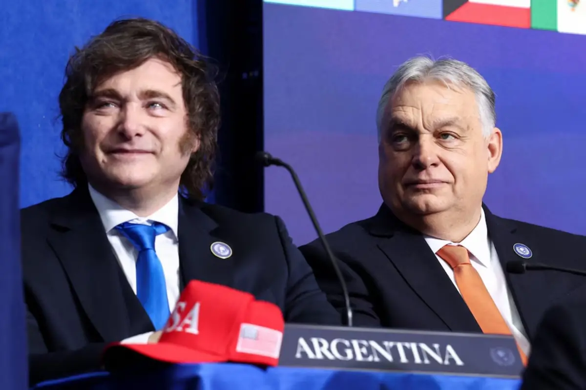 Milei acusó de "pichón de tirano" a Pedro Sánchez y expresó su apoyo a Orban en Hungria