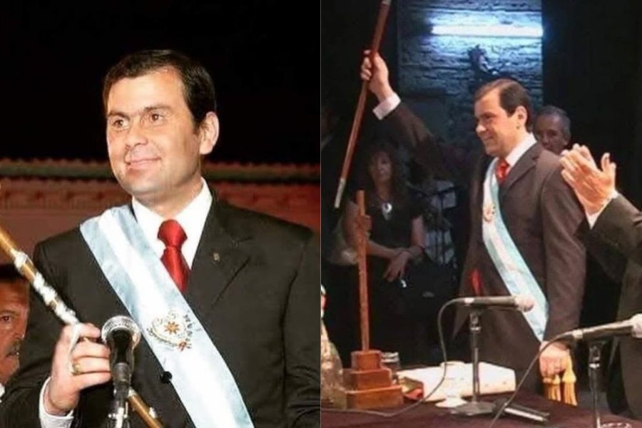 Se cumplen 21 años de la primera asunción de Gerardo Zamora