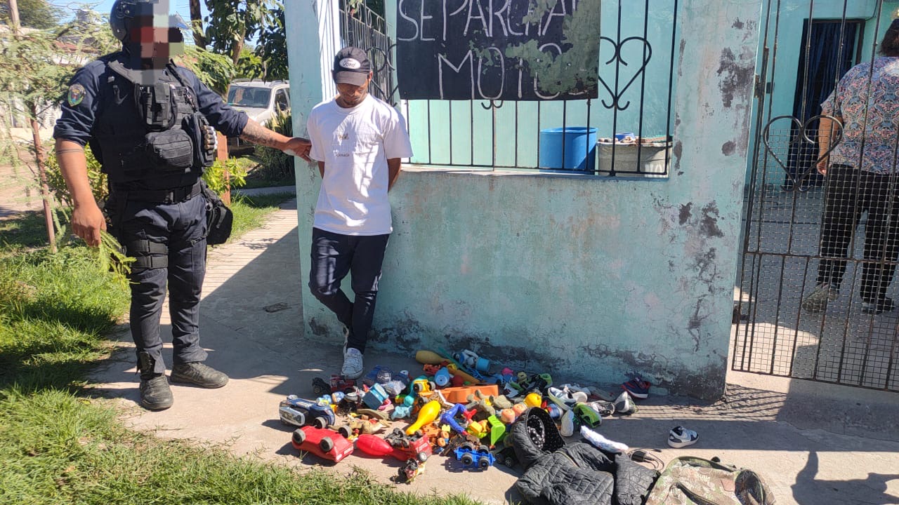 Aprehenden a “Picuyo” en Añatuya con varios elementos en su poder