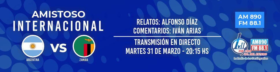 Argentina se despide del país antes del Mundial y es transmisión de Radio LV11