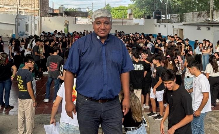 Tras tres años de espera, el Vía Crucis en bicicleta volvió a recorrer las calles de La Banda