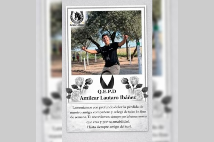 Despiden al joven que murió luego de chocar una vaca en Cardón Esquina