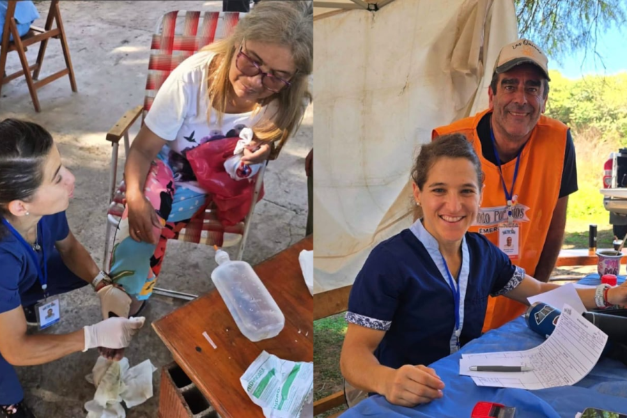 De campeona a médica solidaria: Paula Pareto llevó su vocación a Chaco