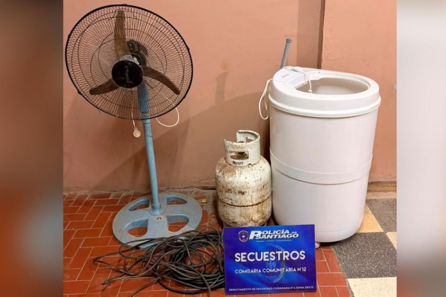 Recuperan electrodomésticos robados: los habían vendido a vecinos